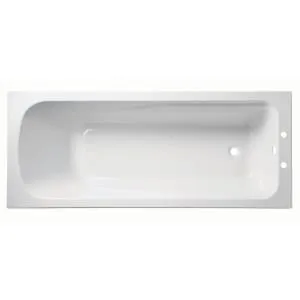Wickes Standard Acrylic Straight Bath - 1700 x 700mm