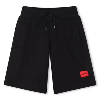Hugo Kids' Fleece Jogger Shorts