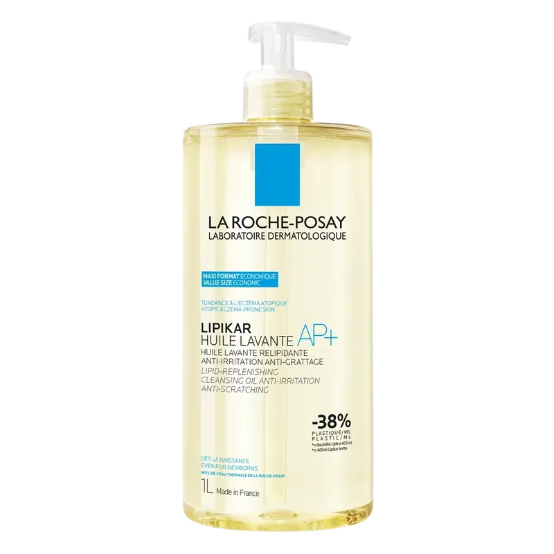 La Roche-Posay Lipikar Cleansing Oil AP+ for Dry, Itchy Skin