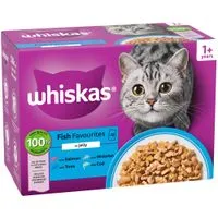 Whiskas 1+ Pouches Mega Pack 96 x 85g