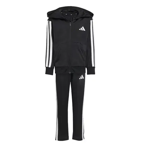 adidas 3 Stripe Poly Tracksuit