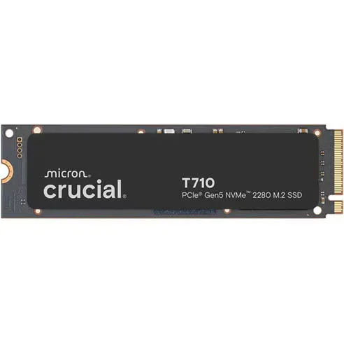 Crucial Technology T710 4TB PCIe Gen5 NVMe 2280 M.2 SSD