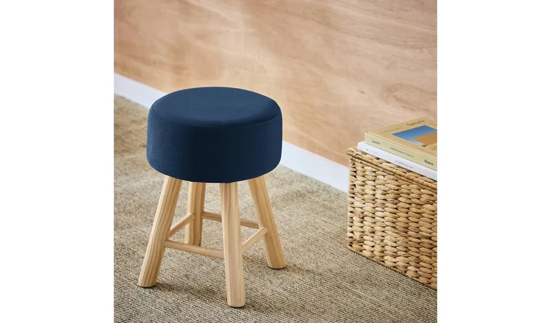 Habitat Sophie Velvet Stool