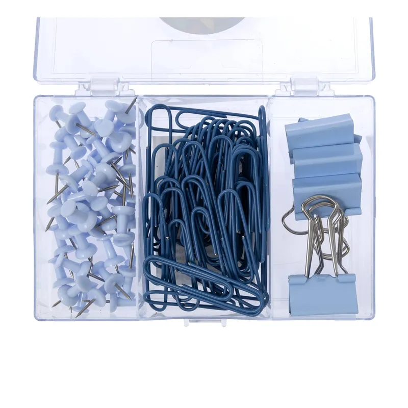 Blue Office Accessories Set