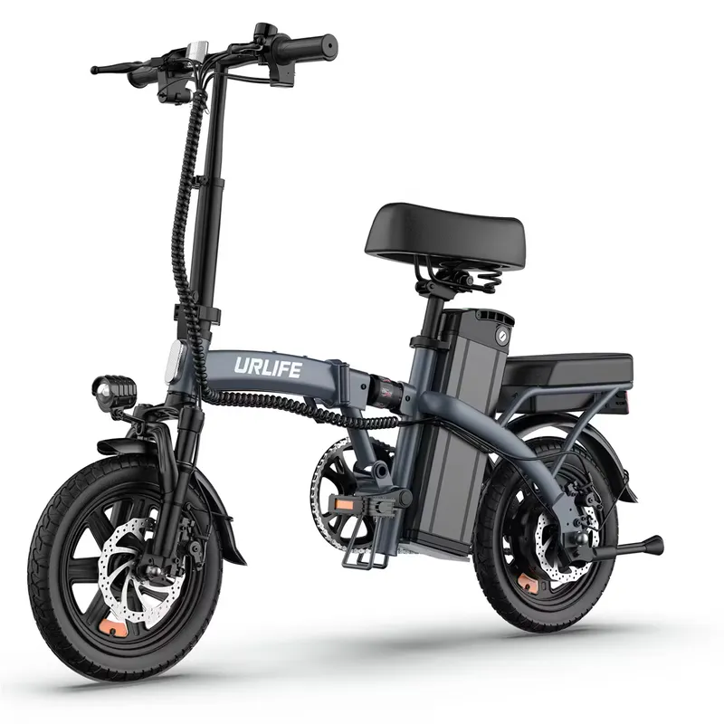 URLIFE Adult Electric Bike URLIFE F1L 250W Motor 48V 7.5AH Battery foldable E-bike
