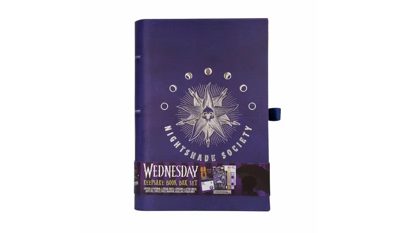 Wednesday Nightshade Book Keepsake Box Set