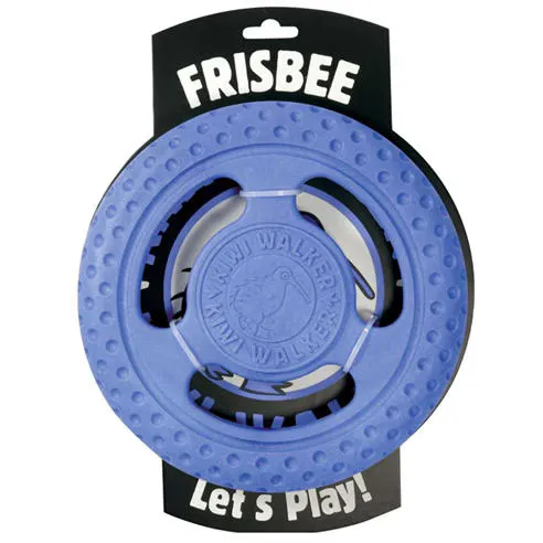 Kiwi Walker Lets Play Blue Frisbee