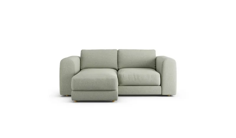 Habitat Ayr Reversible Corner Sofa - Sage Green - Ash Leg