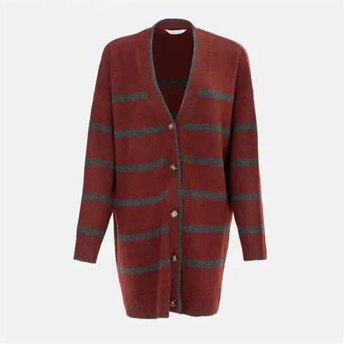 Miso Knit V neck Button Cardigan Women