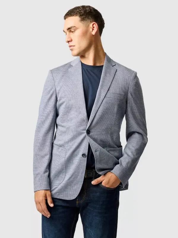 Rodd & Gunn Anchorage Lyocell Wool Blend Slim Fit Blazer, Houndstooth