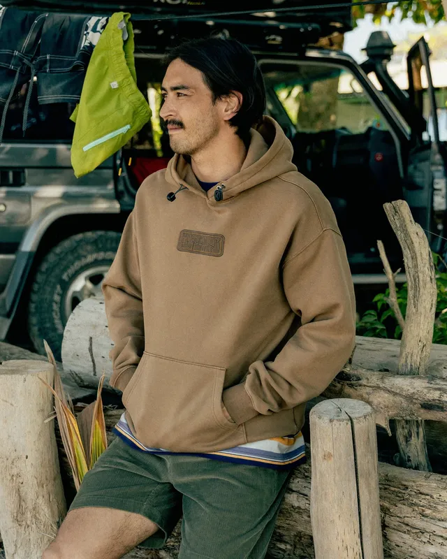 Passenger Clothing Boundless Relaxed Fit Hoodie - Caramel Brown