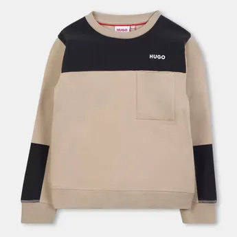 Hugo Kids' Patch Crew Sweatshirt