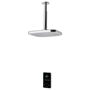 Triton Envi Chrome Fixed Head Thermostatic Electric Shower - 10.5kW