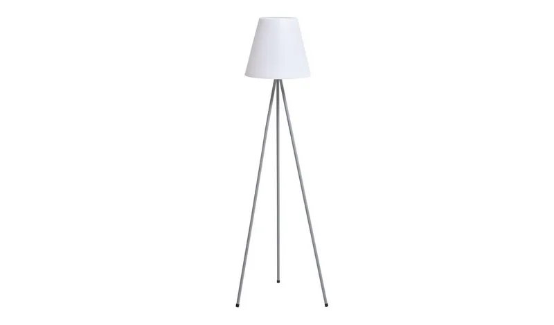 Habitat Home Warm White Outdoor Tripod USB LED Solar Lamp