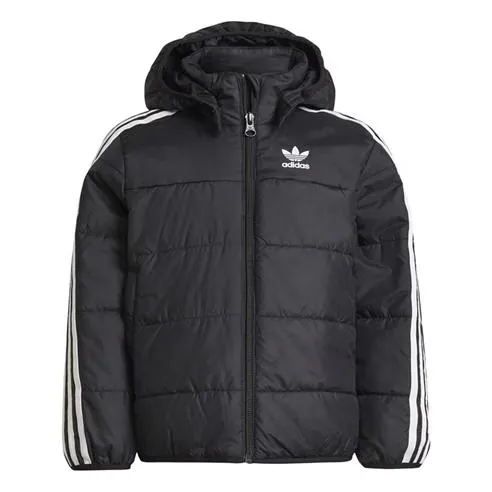 adidas Originals Kids' Adidas Hooded Long Sleeve Puffer Jacket