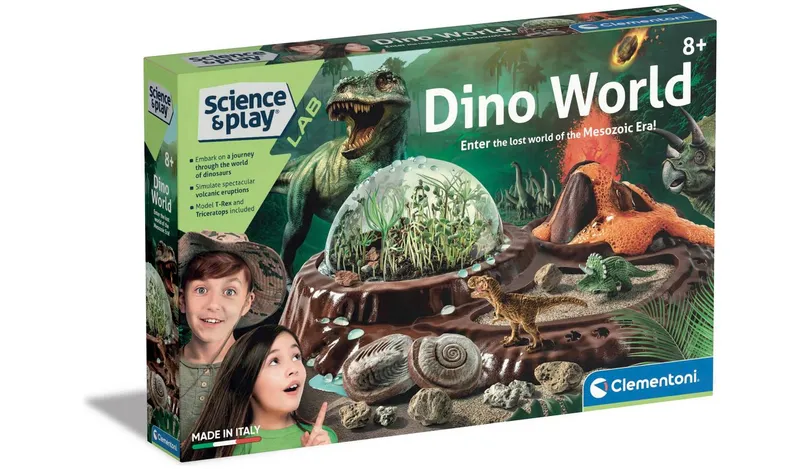 Clementoni Science and Play Lab Dino World Terrarium 