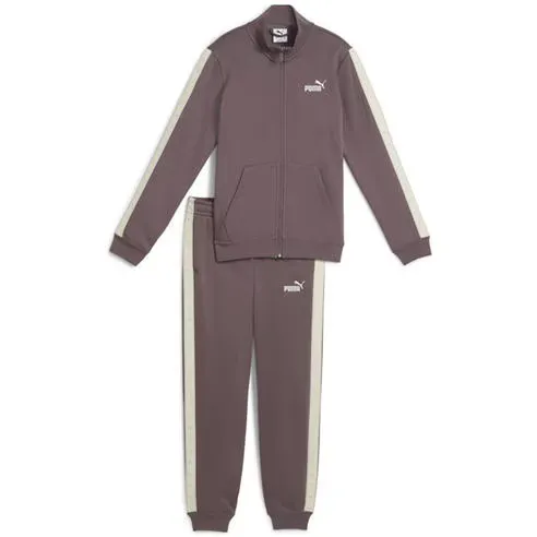 Puma Unisex Kids' Tape Full-Zip Fleece Tracksuit