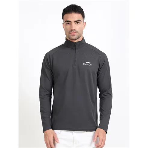 Slazenger Men's  Hybrid Quarter Zip Long Sleeve Performance Golf Jacket