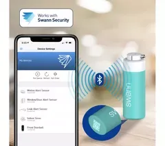 SWANN SWIFI-ACTIVEG2A ActiveResponse Personal Safety Alarm - Aqua