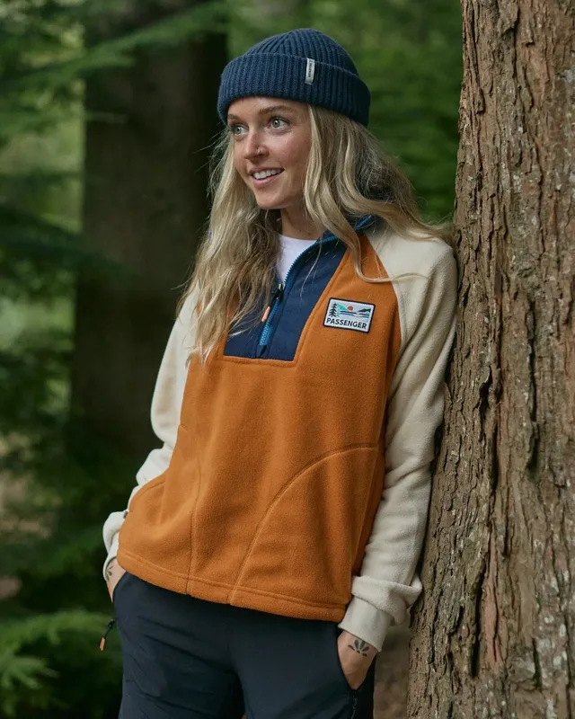 Passenger Clothing Jazz Polar Fleece - Retro Orange