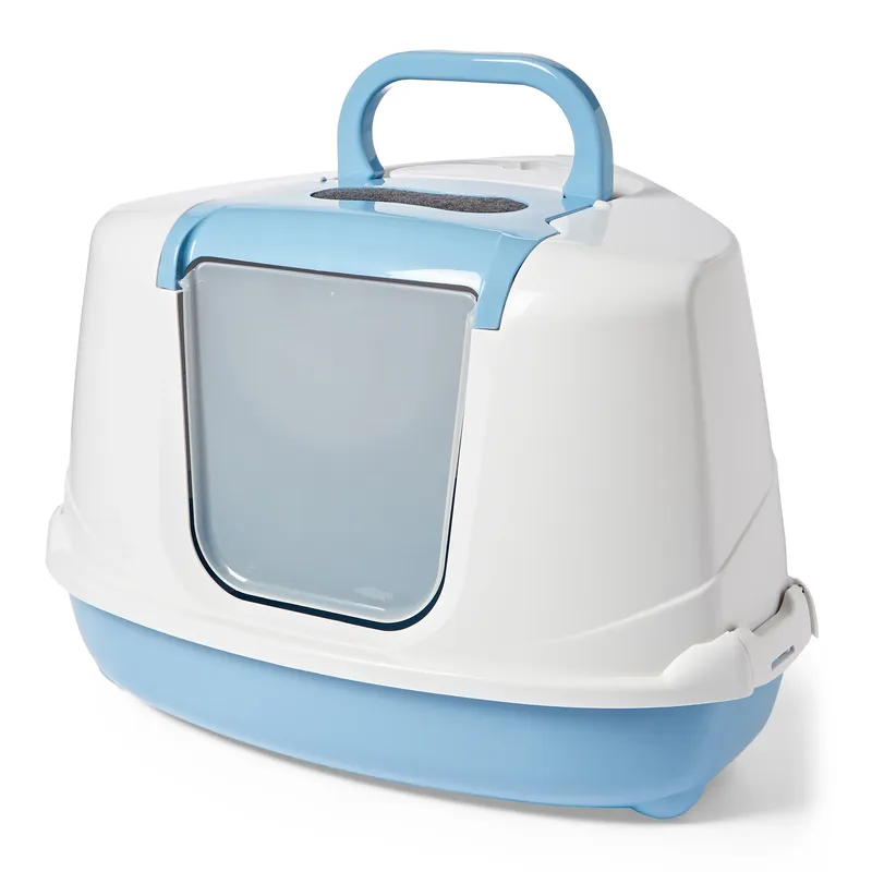 Pets at Home Flip Corner Hooded Cat Litter Tray