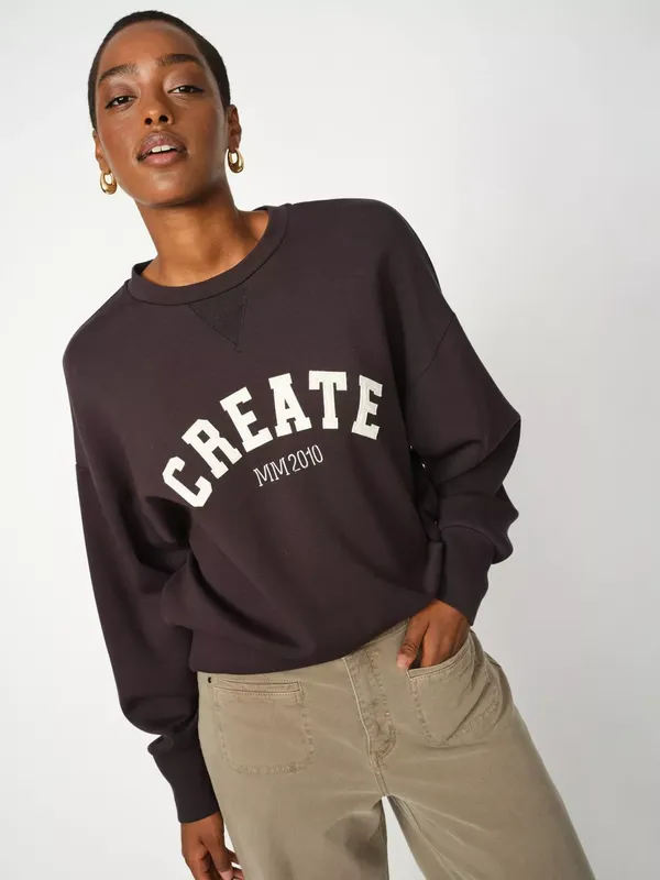MOS MOSH Celli Long Sleeve Crew Neck Sweater