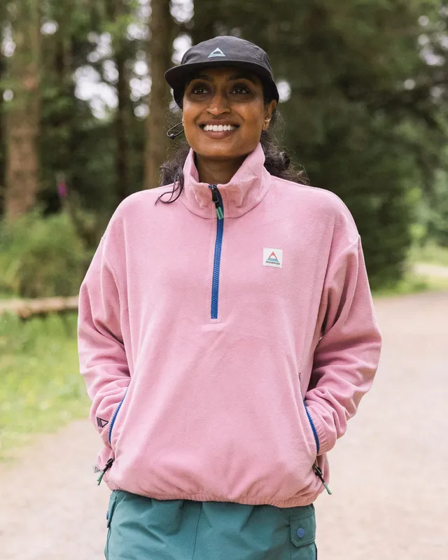 Passenger Clothing Ayla Micro Polartec® 1/4 Zip Fleece - Pink Haze