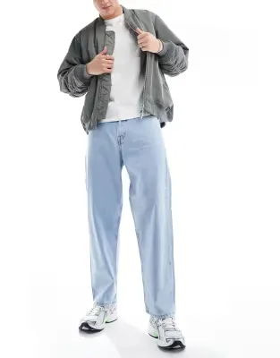 Alex baggy jeans in light blue