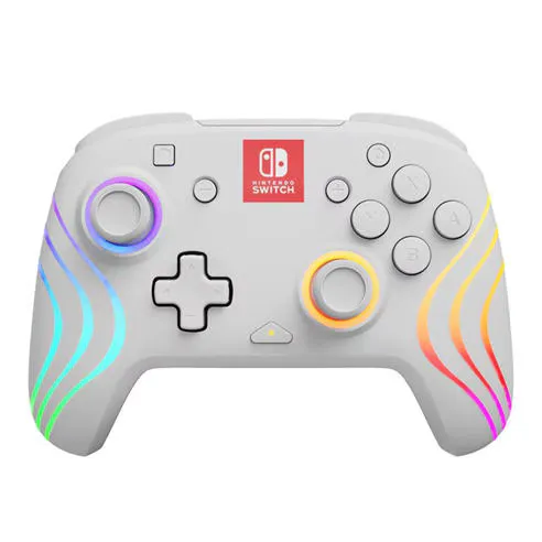 PDP Afterglow™ Wave Nintendo Wireless Controller: White with Motion