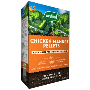 Organic Chicken Manure Pellets - 2.25kg
