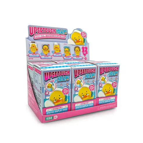 Blind Box Project UpsetDuck Status Display Duck PVC Series Blindbox Plush Toy