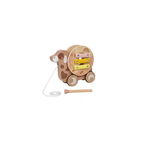 Toylife Tooky Pull Along Music Dog Childrens
