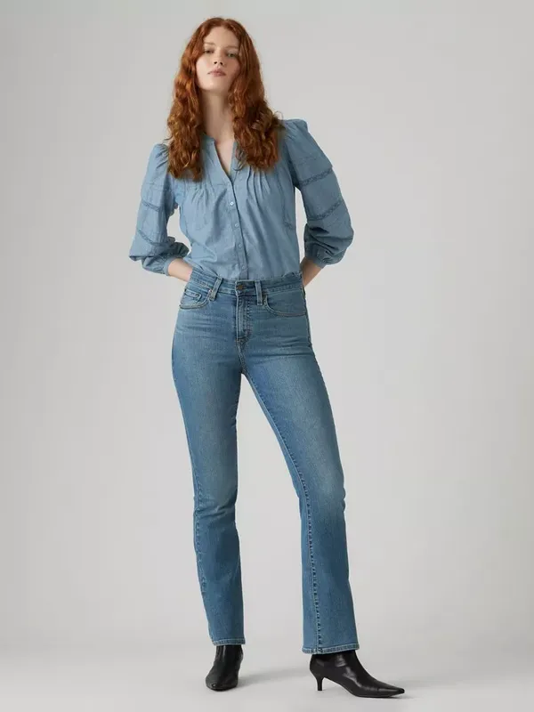 Levi's 725 High Rise Bootcut Jeans, Hint Of Tint