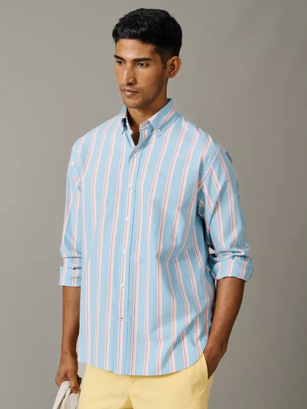 Aubin Walesby Lightweight Relaxed Oxford Shirt