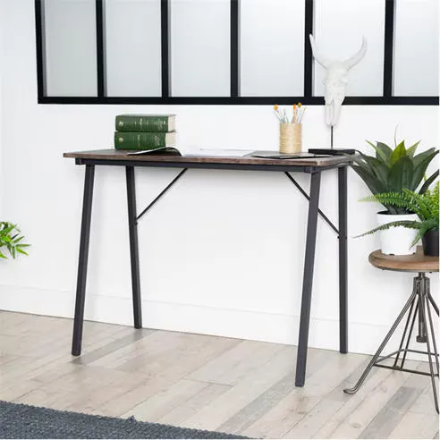 FurnitureR Folding Computer Desk – Small Writing Table