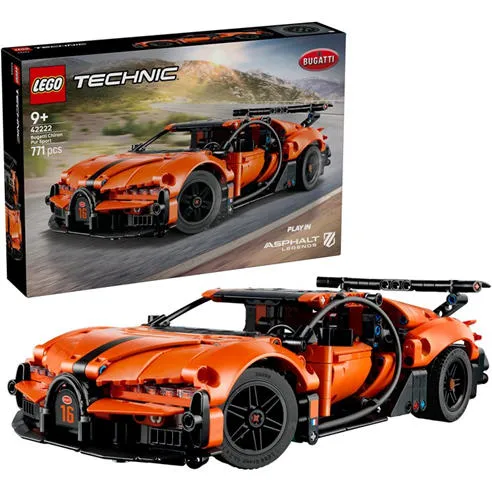 LEGO Technic Bugatti Chiron Pur Sport Hypercar Toy 42222