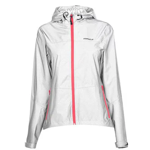 Pinnacle Women's  Fully Reflective Waterproof Long Sleeve Performance Cycling Jacket