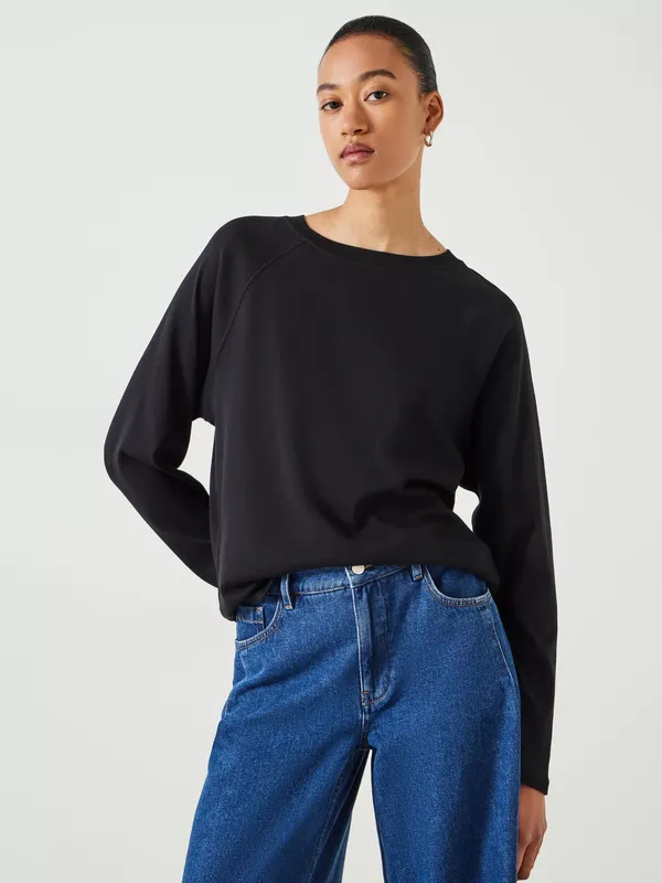 HUSH Matilda Cotton Raglan Top