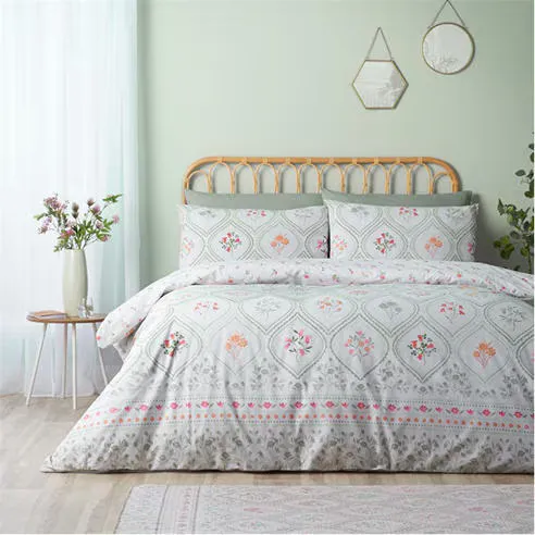 Catherine Lansfield Cameo Floral Duvet Cover Set