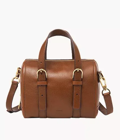 Fossil Carlie Leather Mini Satchel