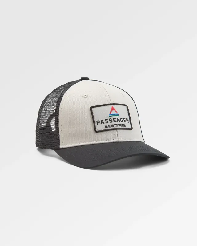 Passenger Clothing Core Trucker Cap - Black/ White