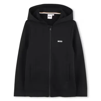 Boss Kids' Logo Zip Hoodie