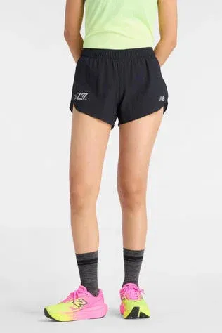 New Balance Womens London Edition RC Ultra Light 3" Shorts