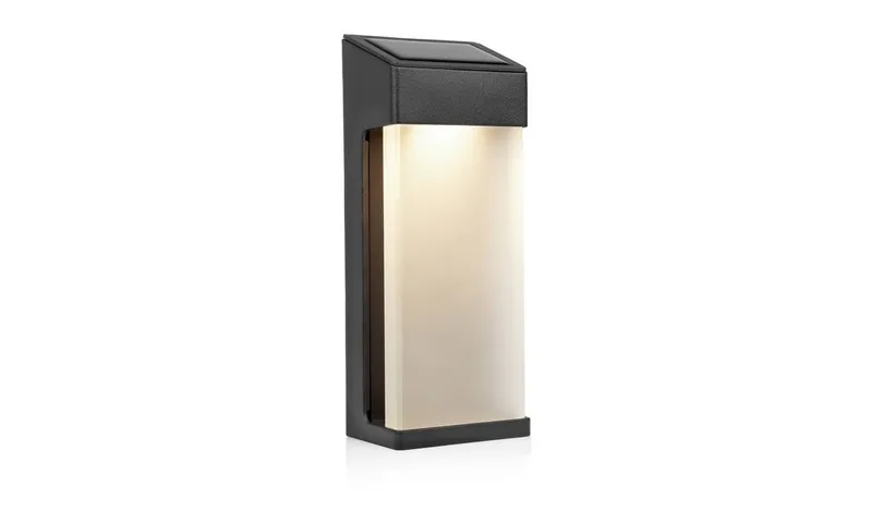 Smartwares Aluminum Solar LED Wall Light
