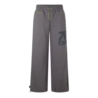 L AB Off White Women's Bungee Cotton Fleece Joggers