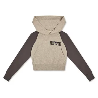 Fear Of God Essentials Unisex Kids' Raglan Overhead Hoodie