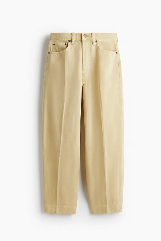 Barrel High Ankle Jeans