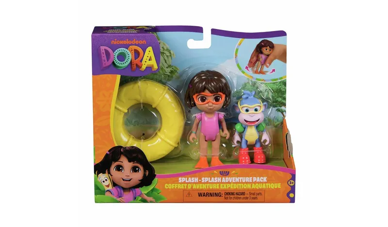 Dora Splash Adventure Figure Pack