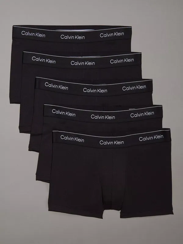 Calvin Klein Icon Stretch Cotton Trunks, Pack of 5