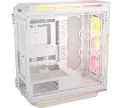 CORSAIR iCUE LINK 5000T LX RGB ATX Mid-Tower PC Case - White
